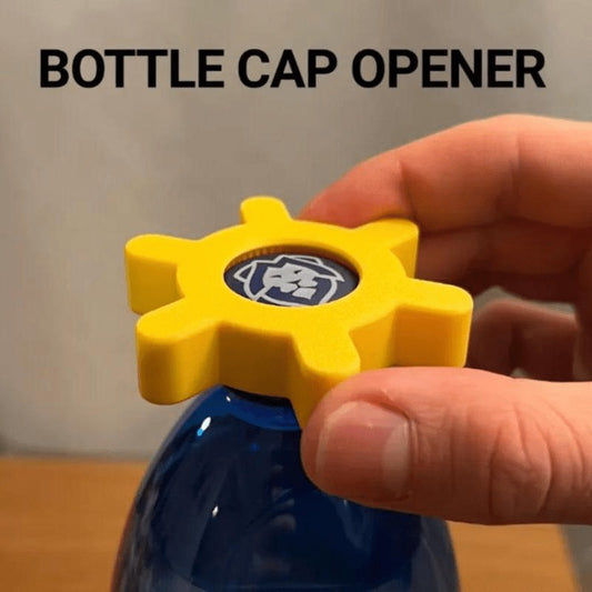 20-Pack Yellow Easy Twist Bottle Cap Opener - Ergonomic Grip