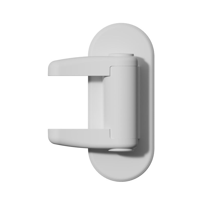 2-Pack White Child Safety Door Lever Lock - No-Drill Door Handle Lock