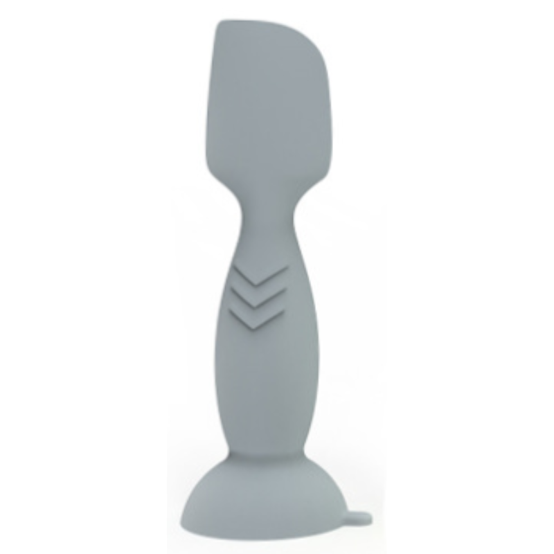 4-Pack Grey Small Silicone Ointment Applicator Spatulas