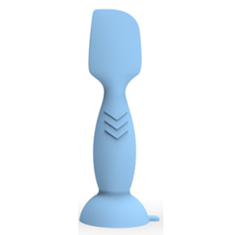 4-Pack Blue Small Silicone Ointment Applicator Spatulas
