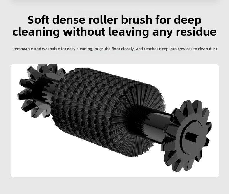 Manual Push Sweeper & Mop with Two Original Clothes - Handheld Floor Cleaner