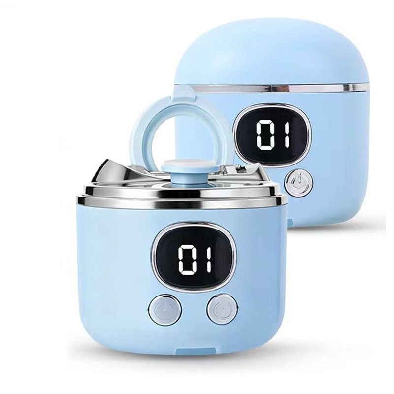 2-in-1 Electric Nail Clipper with Magnifying Glass & LED Light - Automatic Nail Trimmer