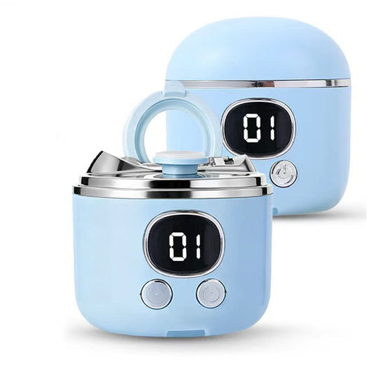 2-in-1 Electric Nail Clipper with Magnifying Glass & LED Light - Automatic Nail Trimmer