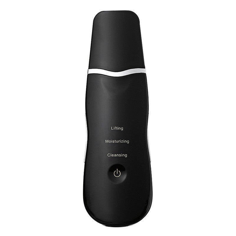 Ultrasonic Skin Scrubber Facial Spatula Blackhead Remover & Pore Cleaner with Ion EMS