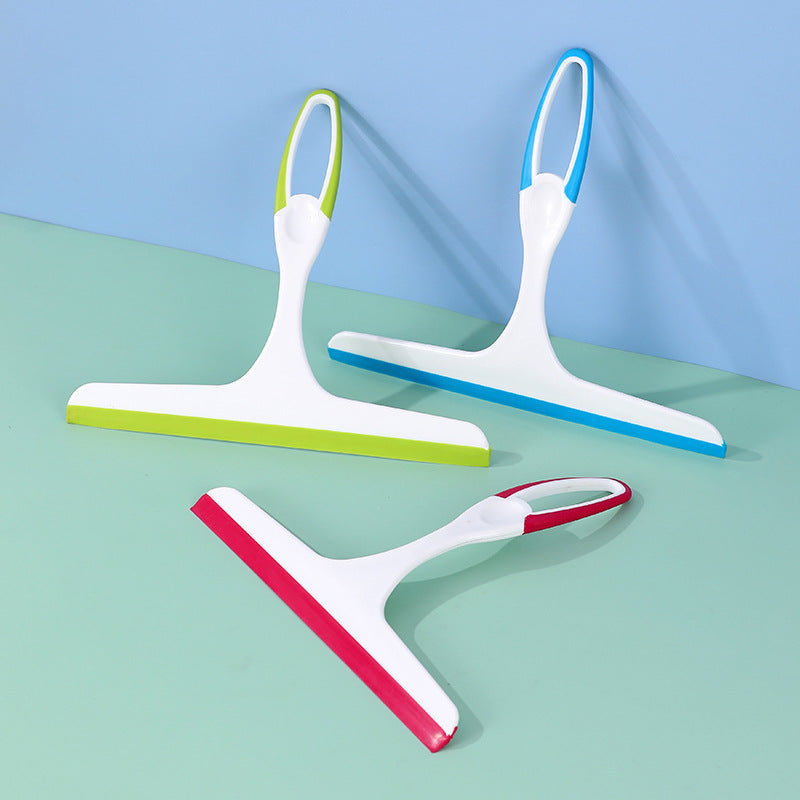 Window Squeegee Set Shower Glass Wiper Streak Free TPR Blade Multi Purpose Cleaning