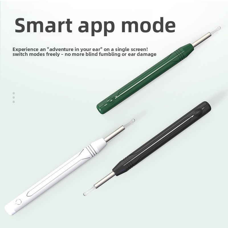Smart Visual Ear Wax Removal Tool with HD Camera WiFi Wireless Otoscope Ear Cleaner
