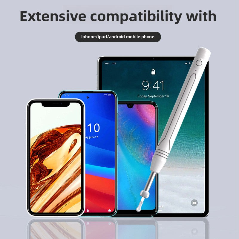 Smart Visual Ear Wax Removal Tool with HD Camera WiFi Wireless Otoscope Ear Cleaner