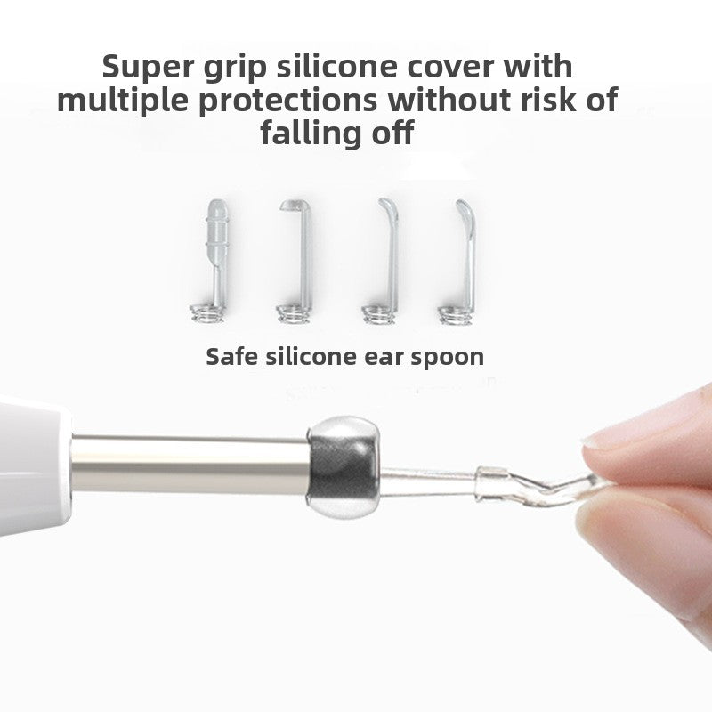 Smart Visual Ear Wax Removal Tool with HD Camera WiFi Wireless Otoscope