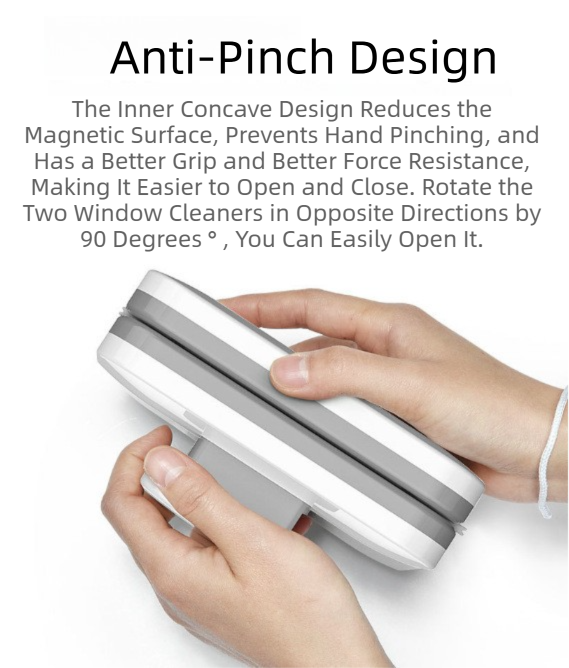 One Pair Magnetic Double-Sided Window Cleaner for 3-10mm Glass