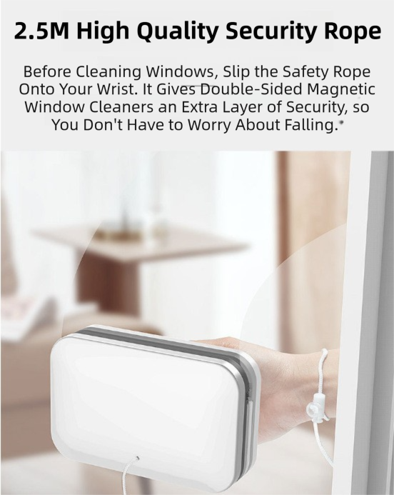 One Pair Magnetic Double-Sided Window Cleaner for 3-10mm Glass