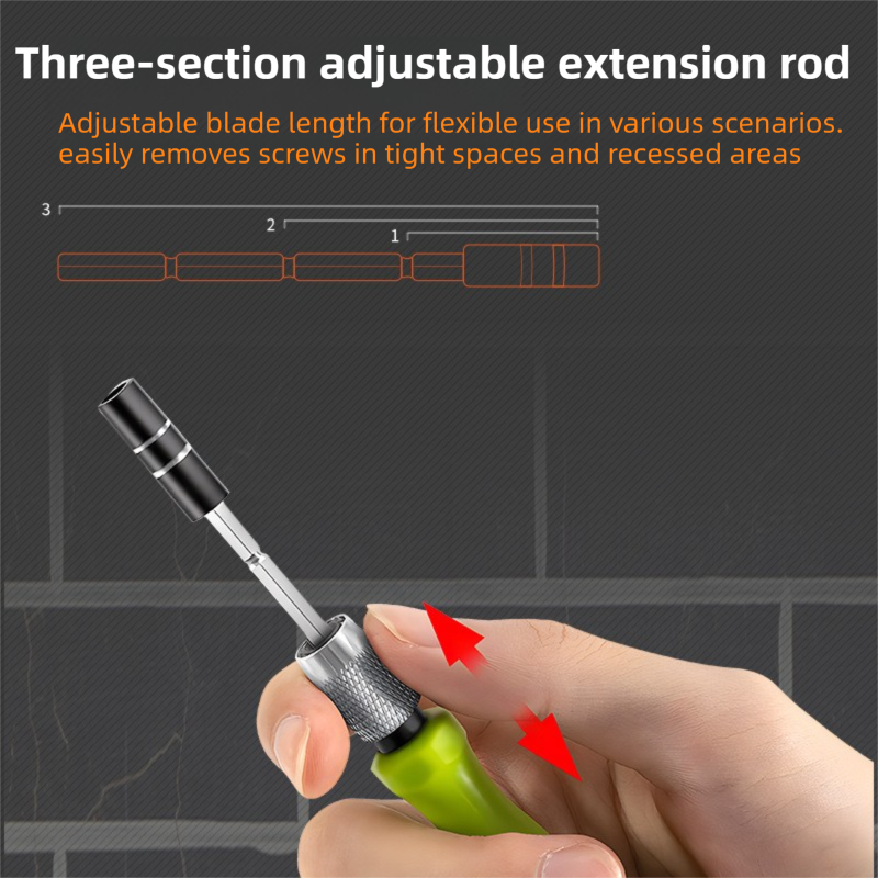 32-in-1 Precision Screwdriver Tool Set - Compact Magnetic Tool Kit