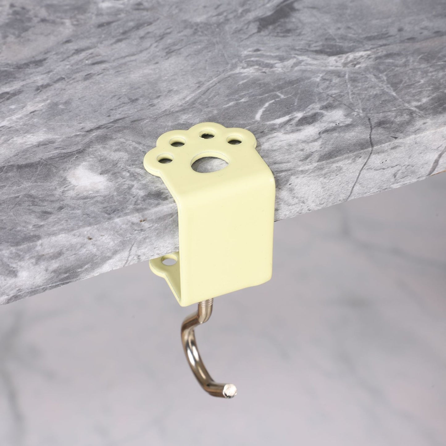 Macaron Paw Table Side Hook 2-Piece Set Adjustable Desk Hanging Clamp