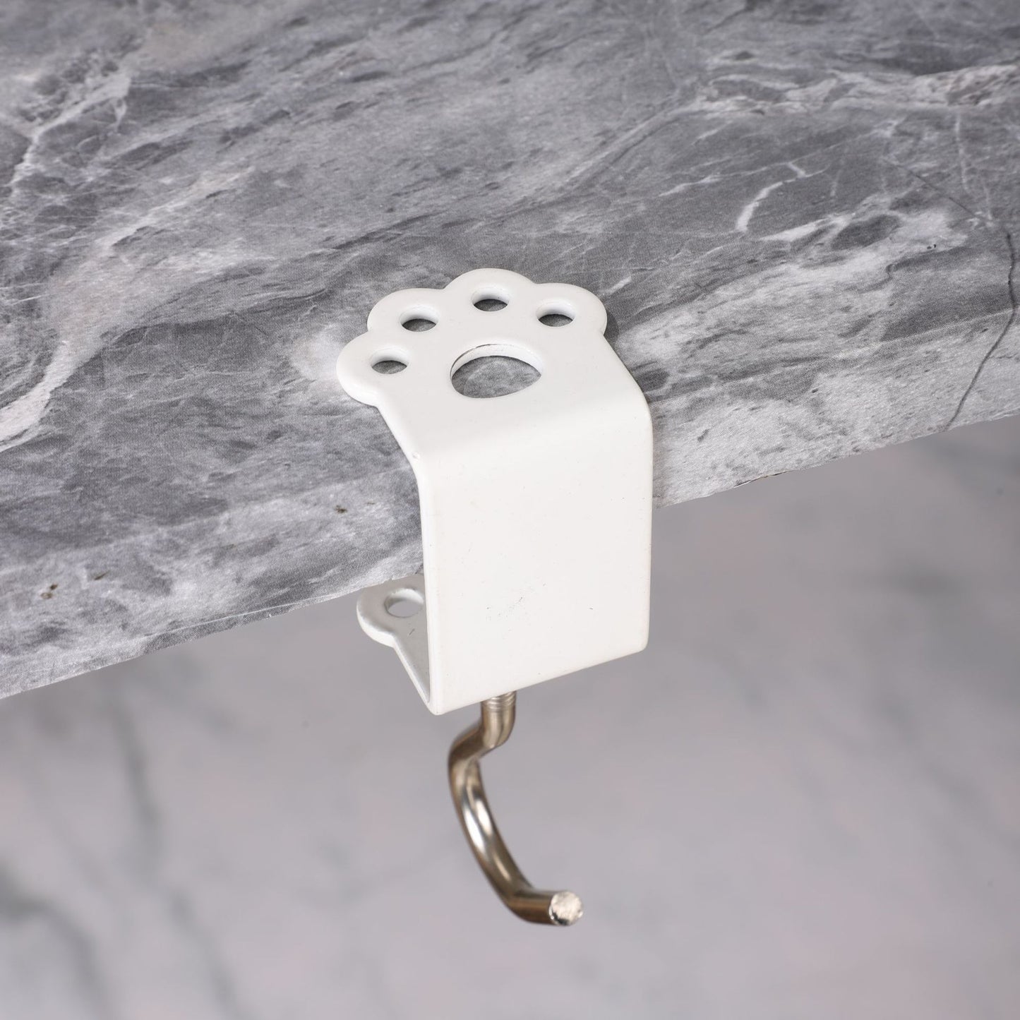 Macaron Paw Table Side Hook 2-Piece Set Adjustable Desk Hanging Clamp