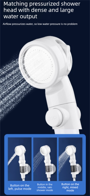 2-in-1 Portable Electric Outdoor Shower and Car Wash Kit Handheld