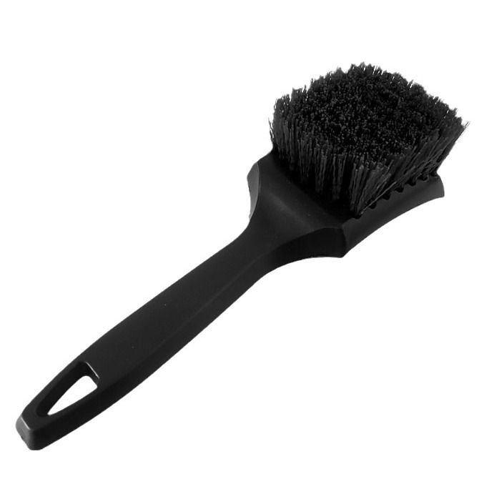 Blue Car Tire & Detailing Brush  - 2-Pack Stiff Bristle Scrubber for Vehicles