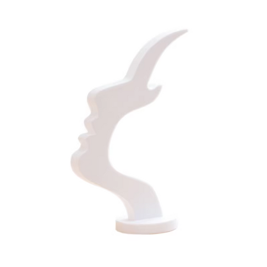 White Desktop Eyeglass Holder – Minimalist Design for Home or Office