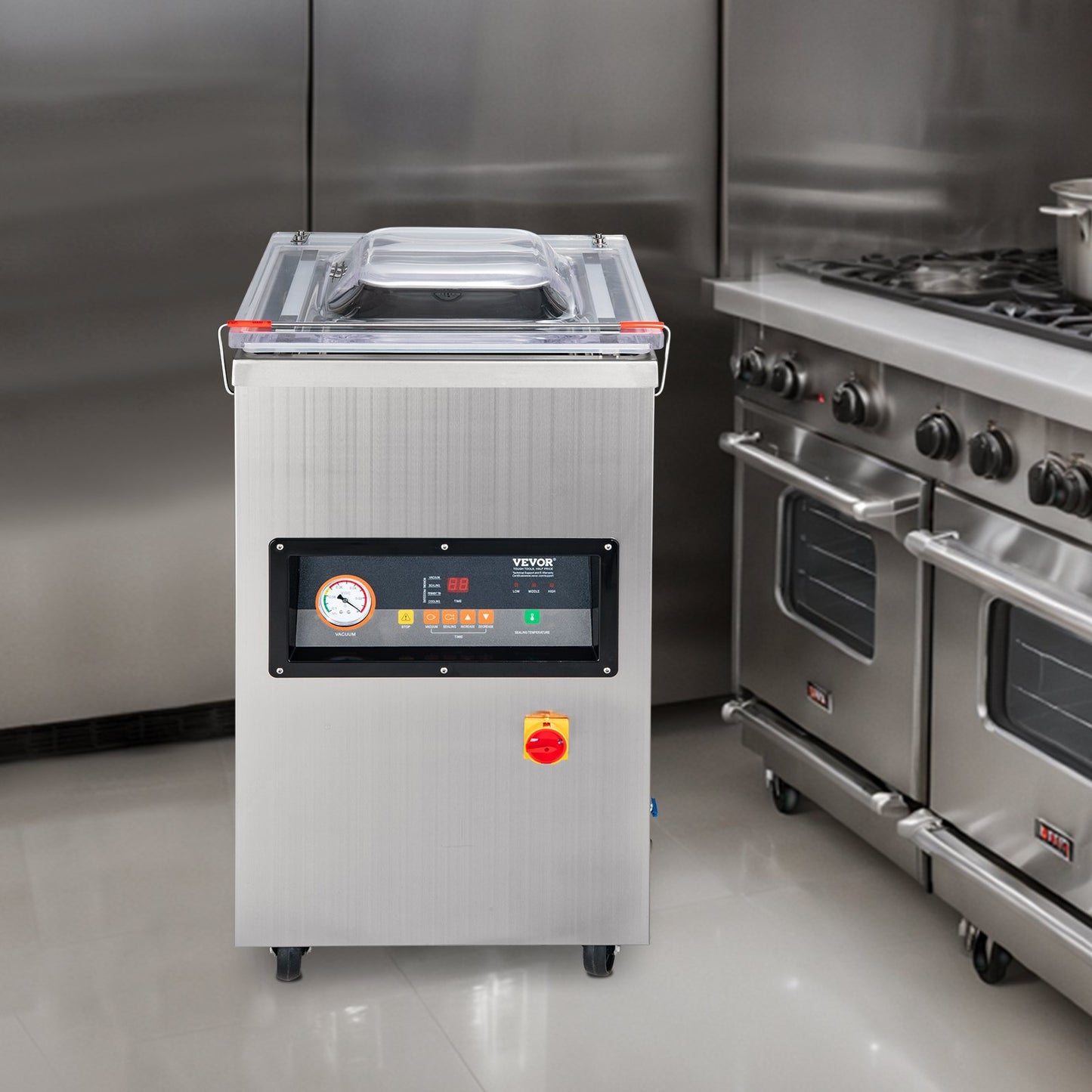 Vevor DZ-400/2E Automatic Extra Deep Food Vacuum Sealing Packing Machine 220V