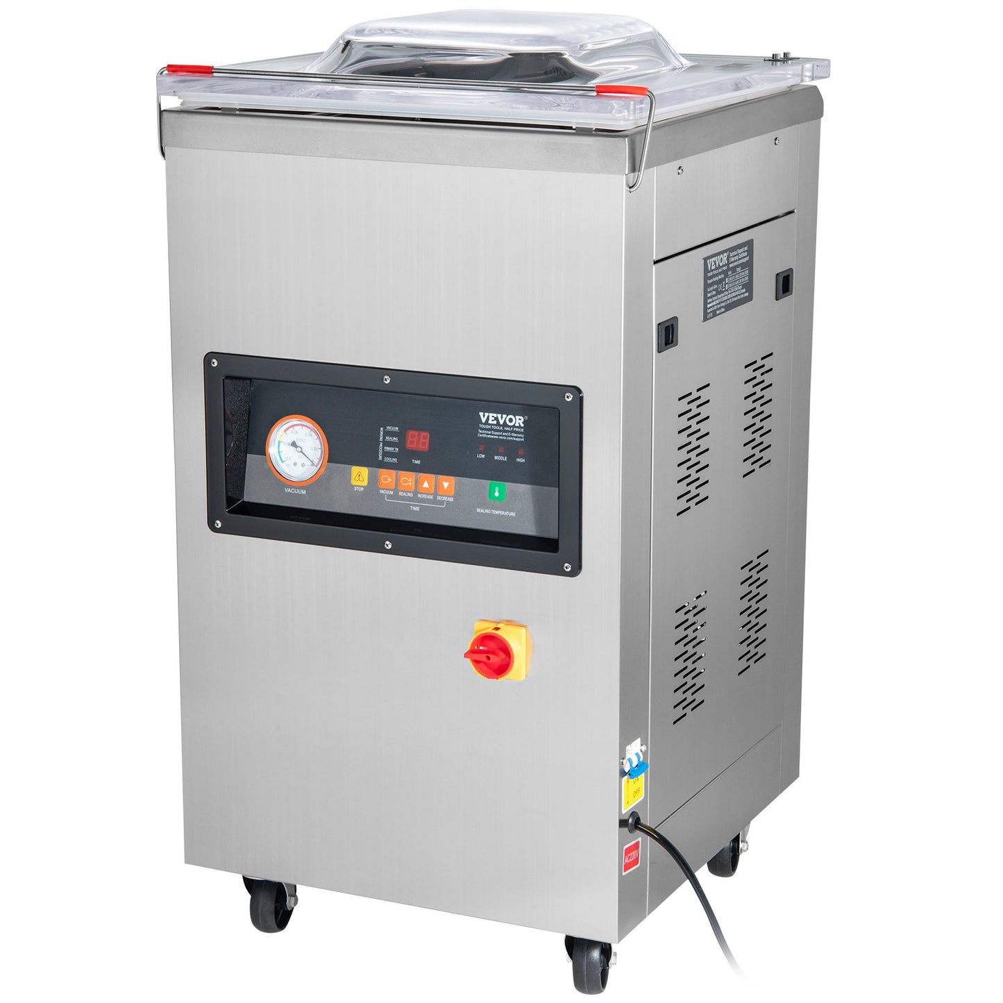 Vevor DZ-400/2E Automatic Extra Deep Food Vacuum Sealing Packing Machine 220V