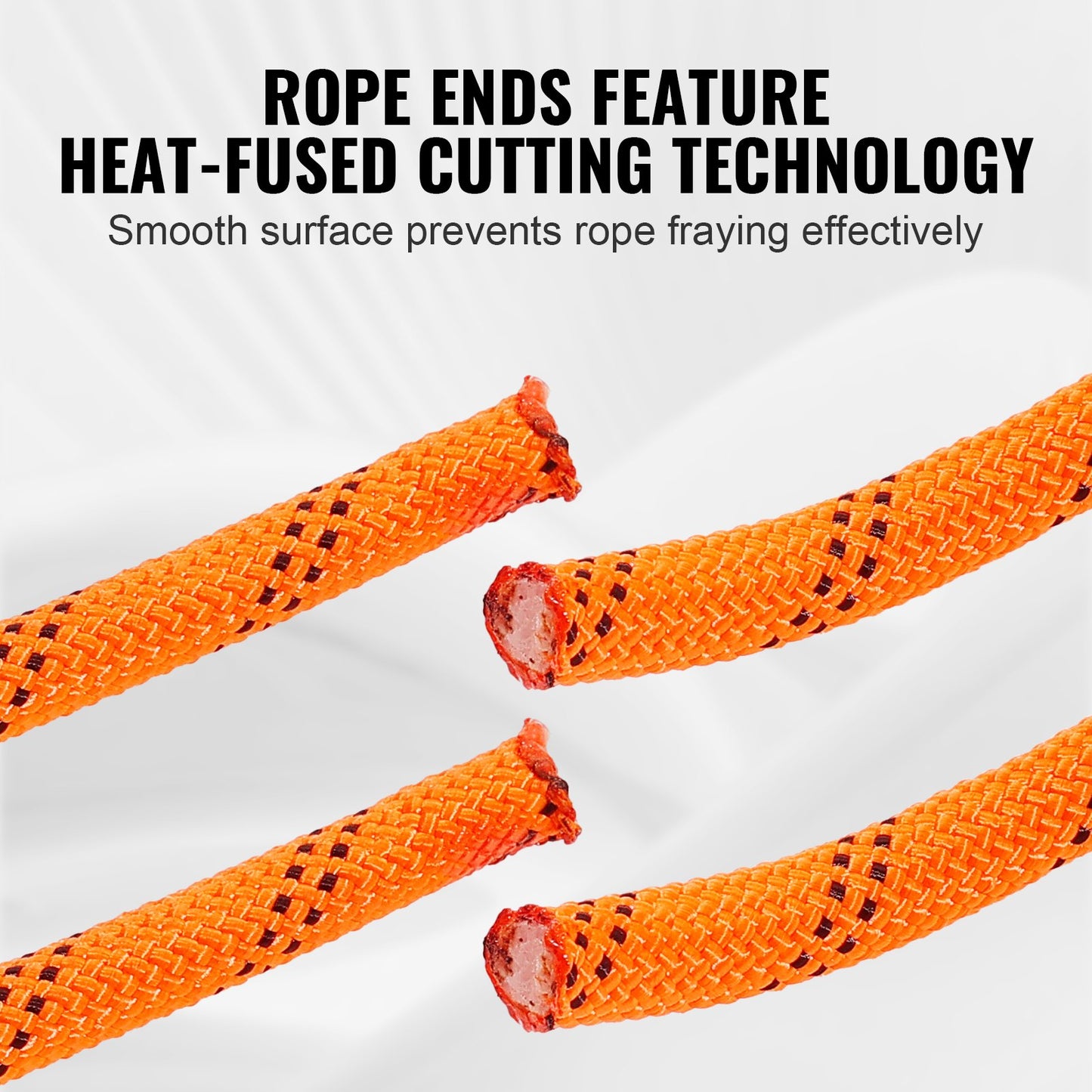VEVOR Double Braided Polyester Rope, 19 mm x 67.06 m, 24 Strands