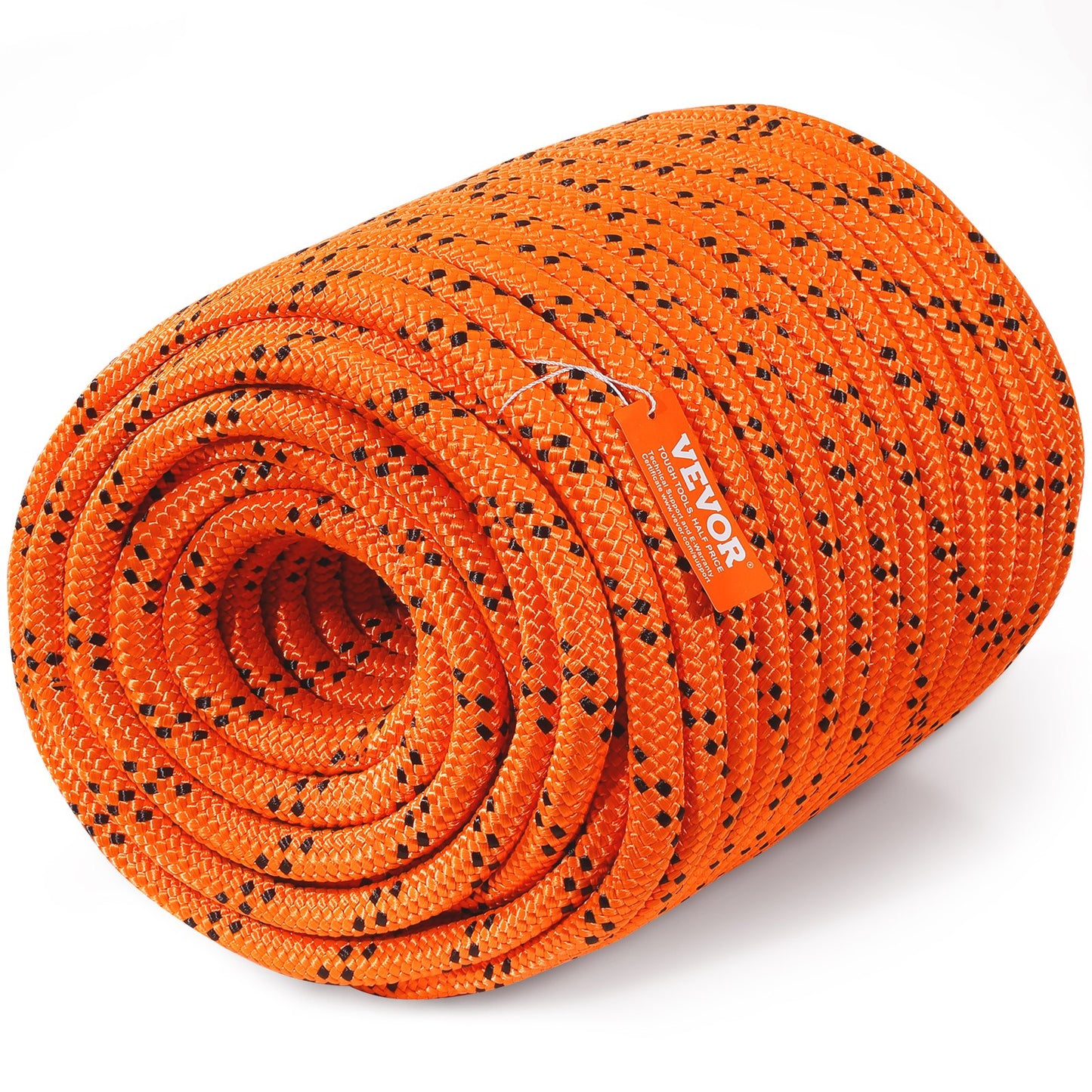 VEVOR Double Braided Polyester Rope, 19 mm x 67.06 m, 24 Strands