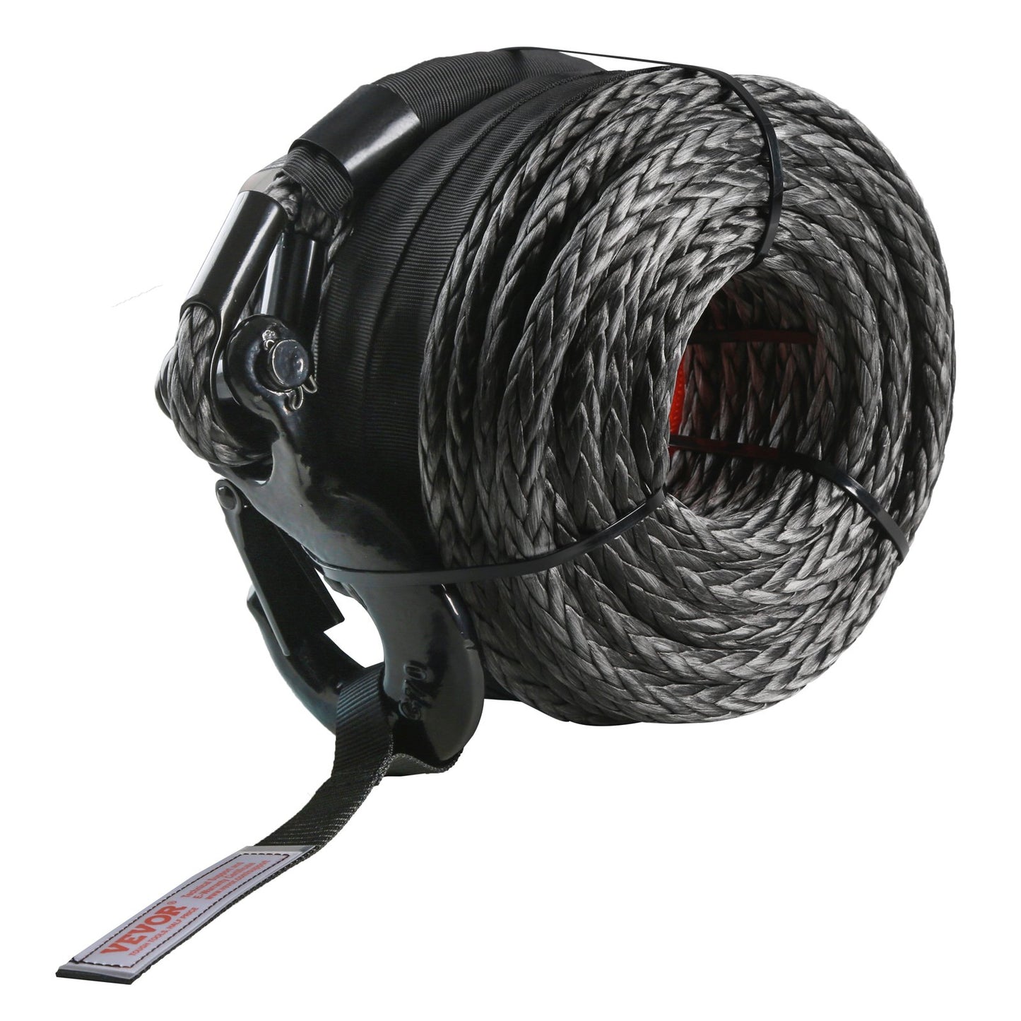 VEVOR Synthetic Winch Rope, 12.7 mm x 28 m, 142.3 kN