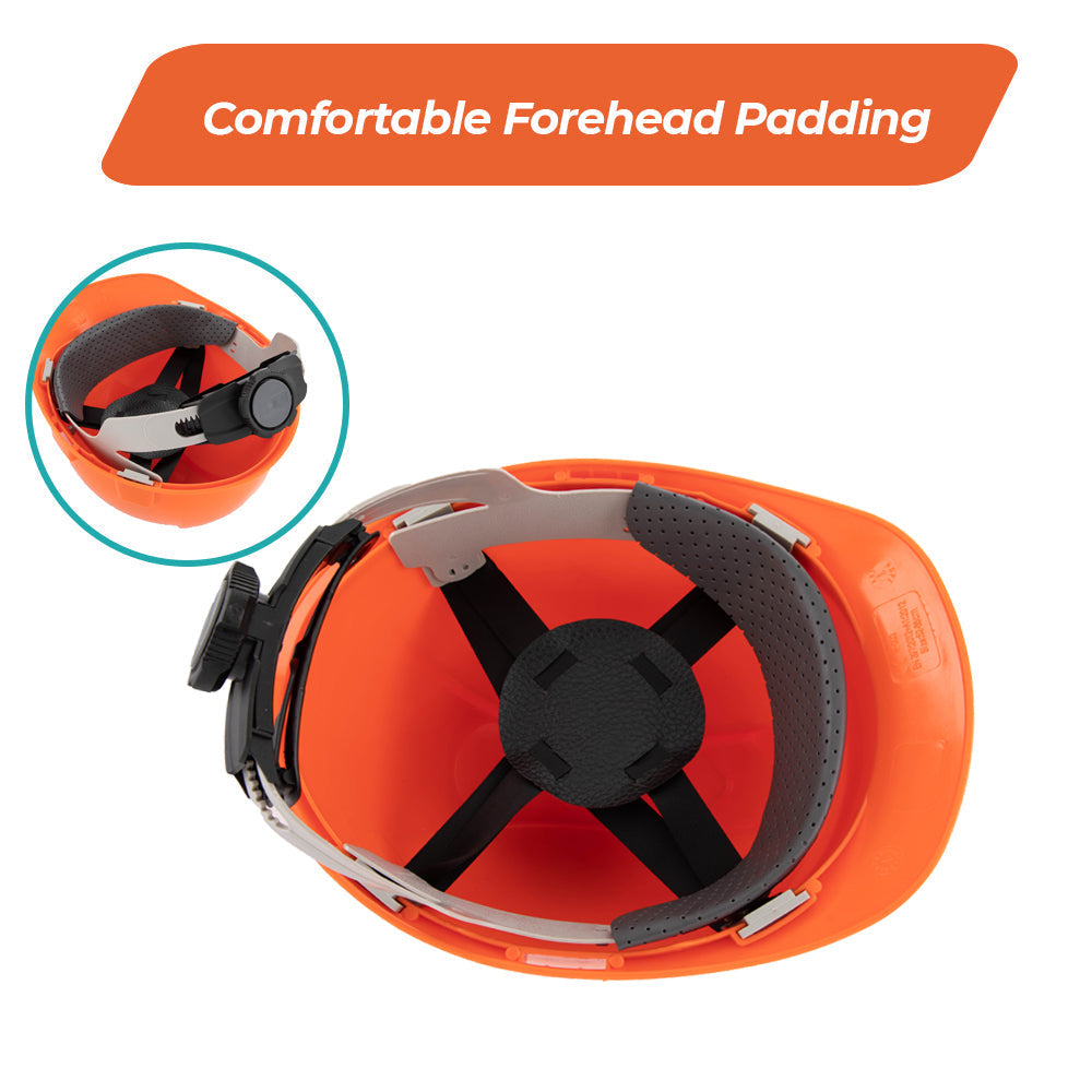 Chainsaw Brushcutter Hard Hat Safety Helmet Face Shield With Visor