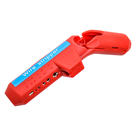Wire Stripper Ergonomic Curved Handle Cable Stripping Splitting Cut Tool