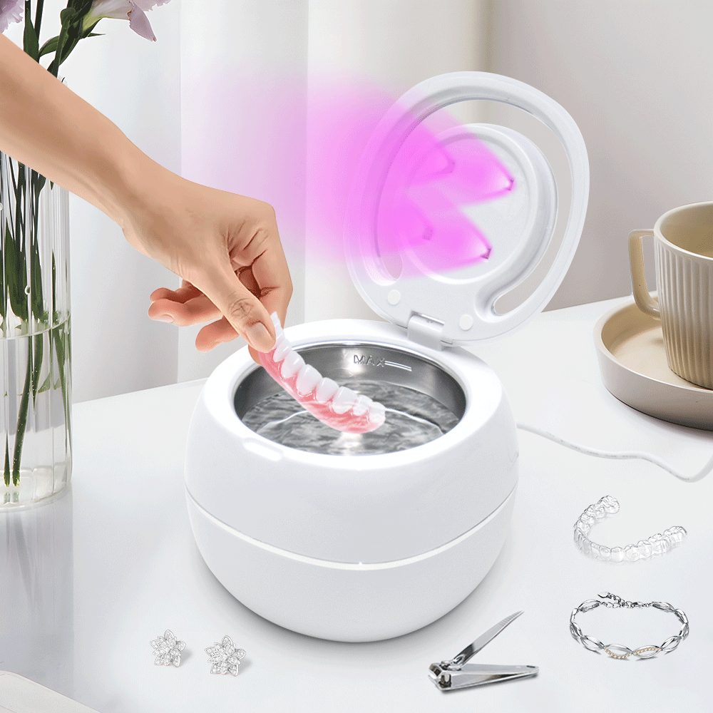 Ultrasonic UV Cleaner Portable 42khz Dual Mode Cleaner